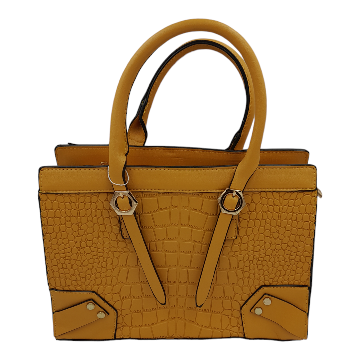 Trendy crocodile skin 2 piece bag