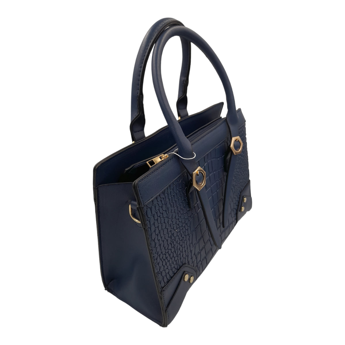Trendy crocodile skin 2 piece bag